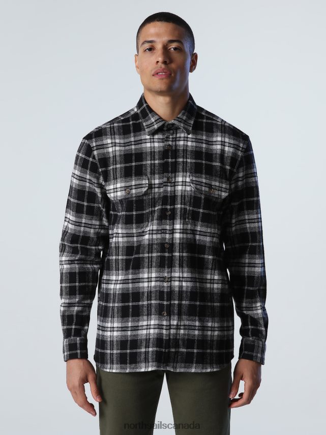 Men North Sails Combo 1 HEAVY FLANNEL SHIRT Clothing 0028HP746