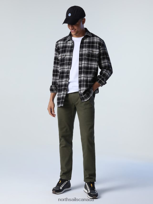 Men North Sails Combo 1 HEAVY FLANNEL SHIRT Clothing 0028HP746