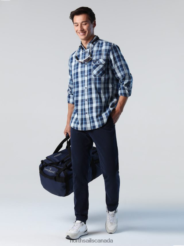 Men North Sails Combo 2 WASHED COTTON SHIRT Clothing 0028HP838