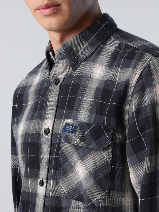 Men North Sails Combo 3 WASHED COTTON SHIRT Clothing 0028HP839