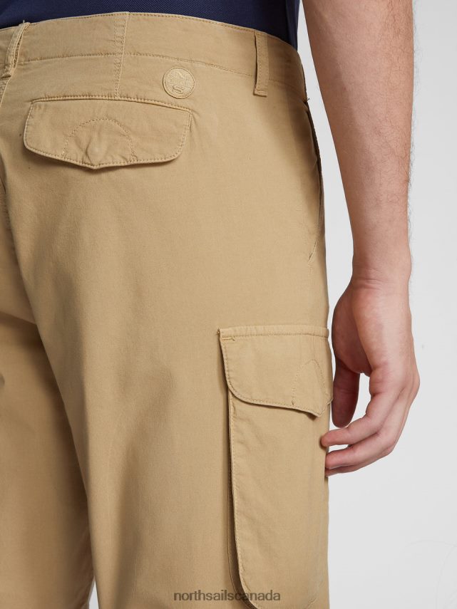 Men North Sails Honey POPLIN CARGO SHORTS RANGER 1937 Clothing 0028HP1166