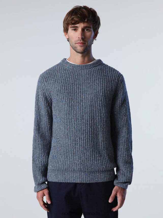 Men North Sails China blue RIBBED JUMPER Clothing 0028HP985