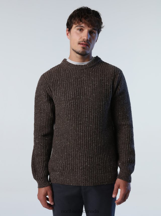 Men North Sails Cocoa RIBBED JUMPER Clothing 0028HP984