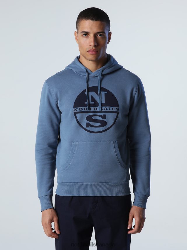 Men North Sails China blue LOGO HOODIE Clothing 0028HP786