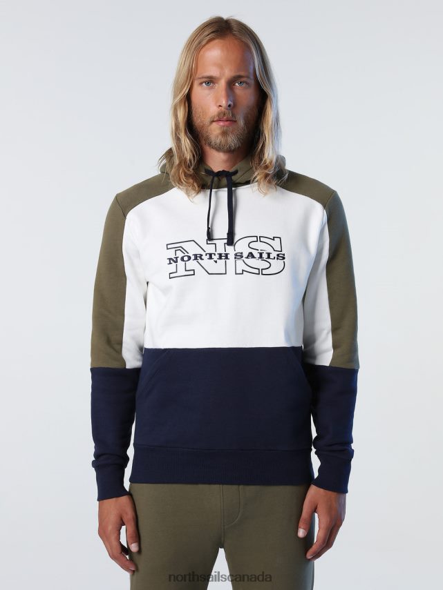 Men North Sails Combo 1 COLOUR-BLOCK SWEATSHIRT Clothing 0028HP945