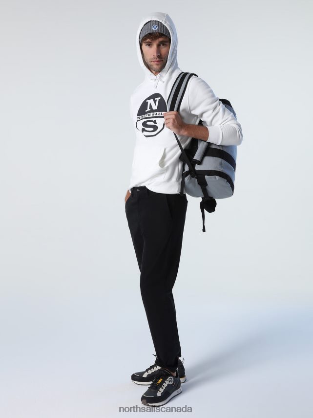 Men North Sails Marshmallow LOGO HOODIE Clothing 0028HP784