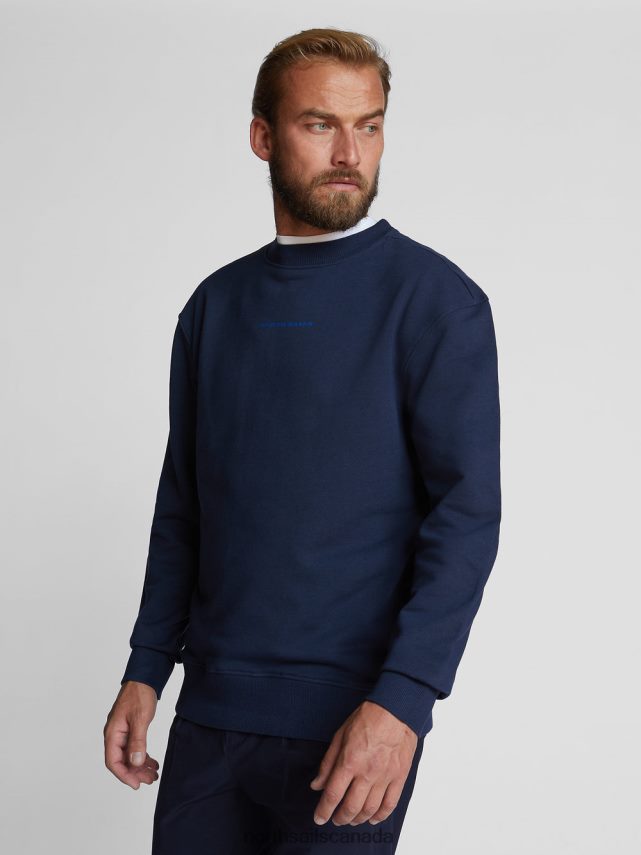 Men North Sails Navy blue OVERSIZED SWEATSHIRT Clothing 0028HP1081