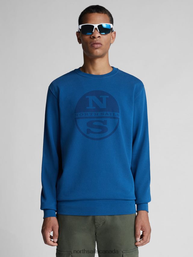 Men North Sails Poseidon ORGANIC FLEECE SWEATSHIRT Clothing 0028HP1323