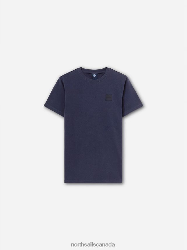Men North Sails Navy blue LONG-SLEEVED T-SHIRT Clothing 0028HP1268