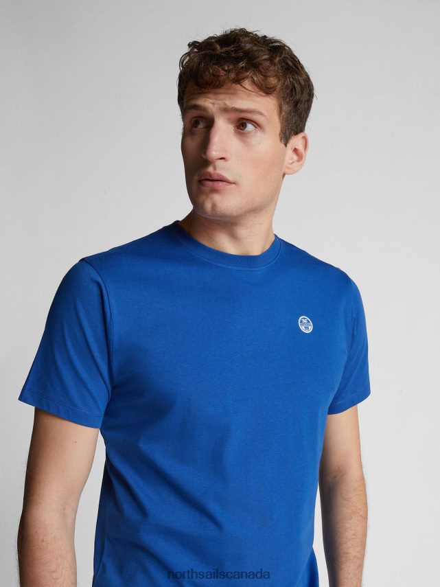 Men North Sails Ocean blue SHORT-SLEEVED T-SHIRT Clothing 0028HP1275