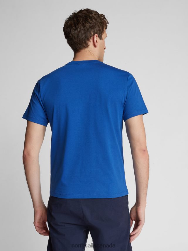 Men North Sails Ocean blue SHORT-SLEEVED T-SHIRT Clothing 0028HP1275