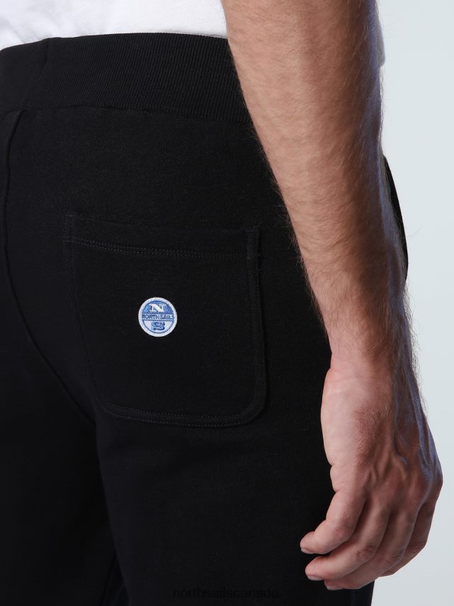 Men North Sails Black DRAWSTRING TROUSERS Clothing 0028HP944