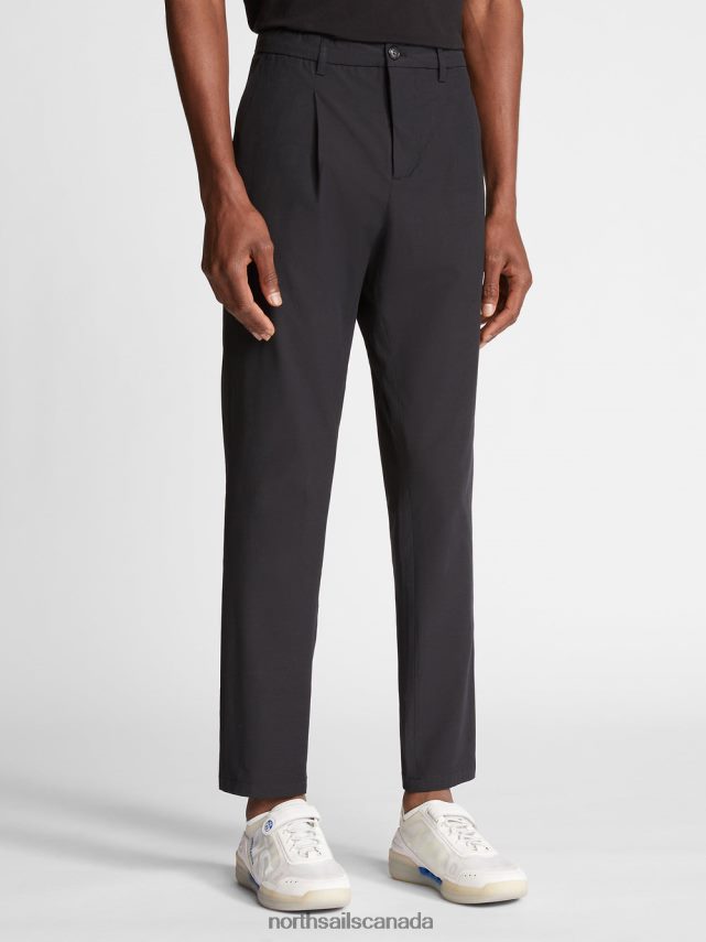 Men North Sails Black ORGANIC COTTON TROUSERS Clothing 0028HP1041
