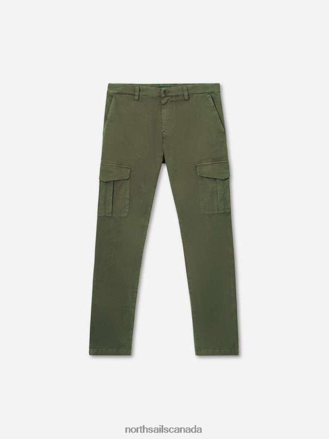 Men North Sails Forest night STRETCH GABARDINE TROUSERS Clothing 0028HP1343