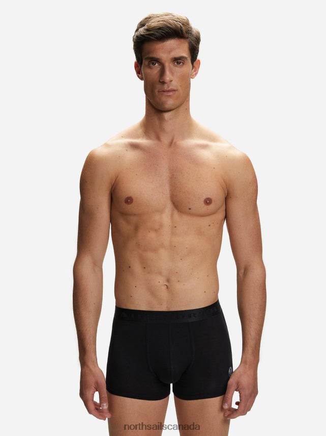 Men North Sails Black BAMBOO BOXERS Clothing 0028HP500