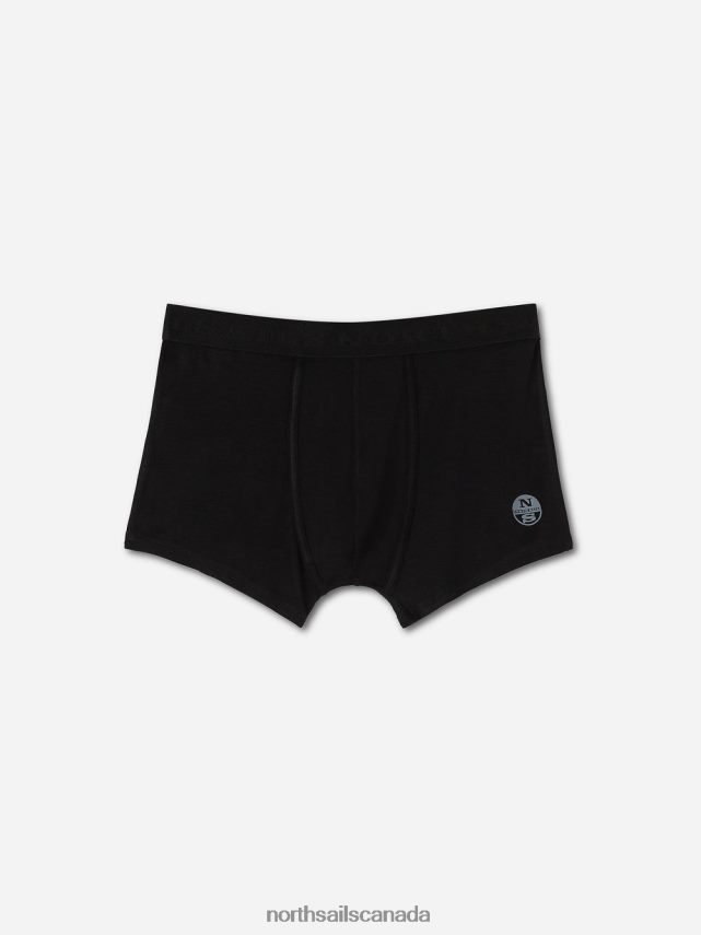 Men North Sails Black BAMBOO BOXERS Clothing 0028HP500