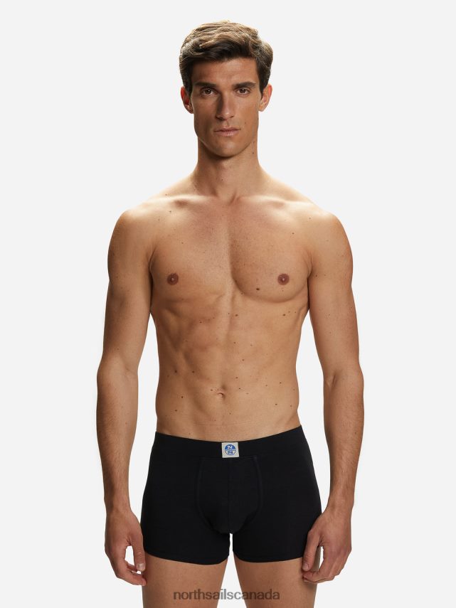 Men North Sails Black ORGANIC COTTON BOXERS Clothing 0028HP491