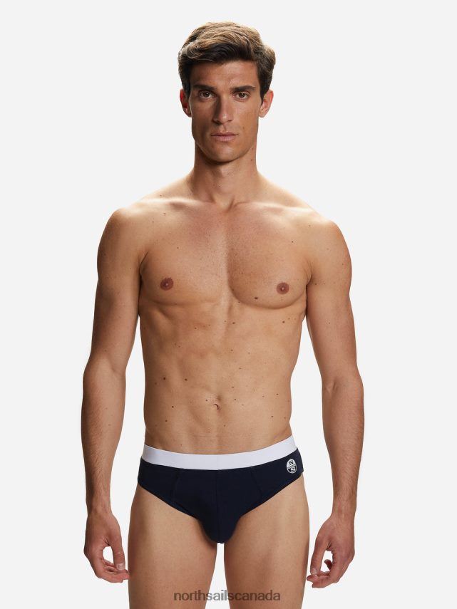 Men North Sails Combo 2 BRIEFS WITH CONTRAST WAIST Clothing 0028HP486