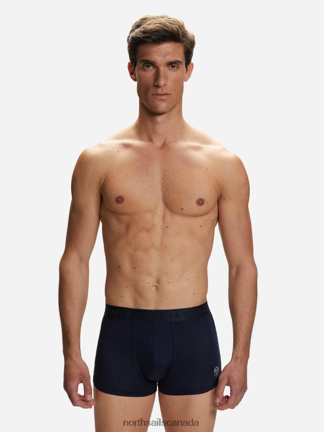 Men North Sails Navy blue BAMBOO BOXERS Clothing 0028HP499