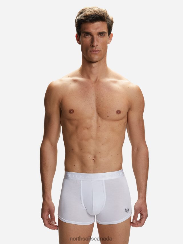 Men North Sails White BAMBOO BOXERS Clothing 0028HP498