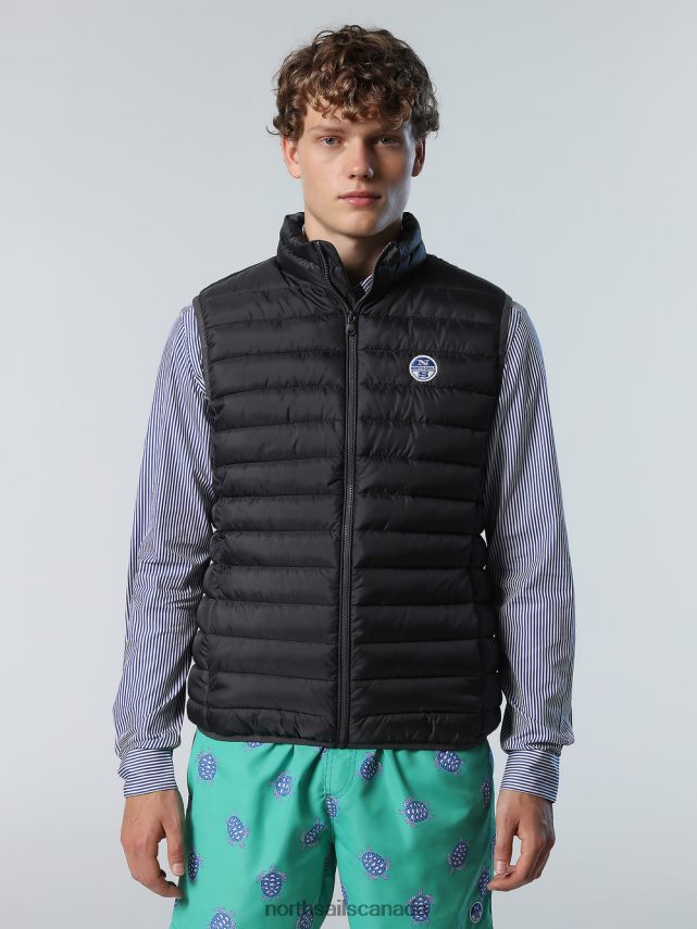 Men North Sails Asphalt CROZET VEST Clothing 0028HP49