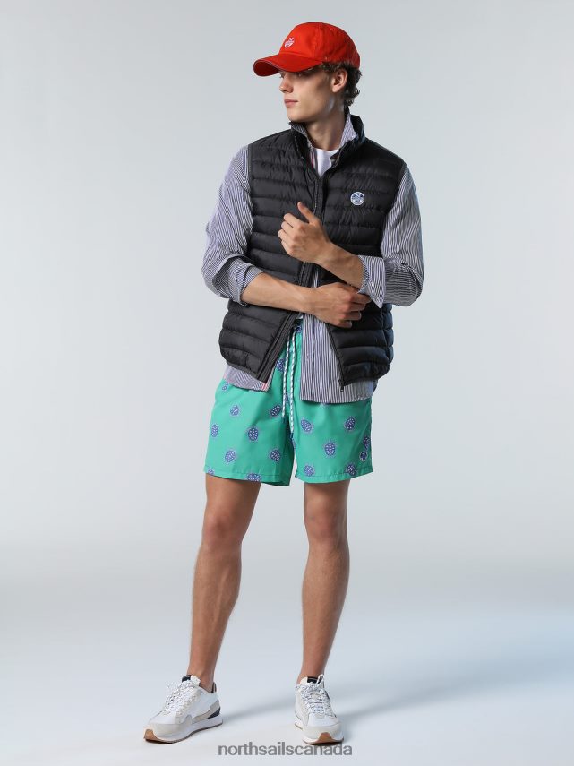 Men North Sails Asphalt CROZET VEST Clothing 0028HP49