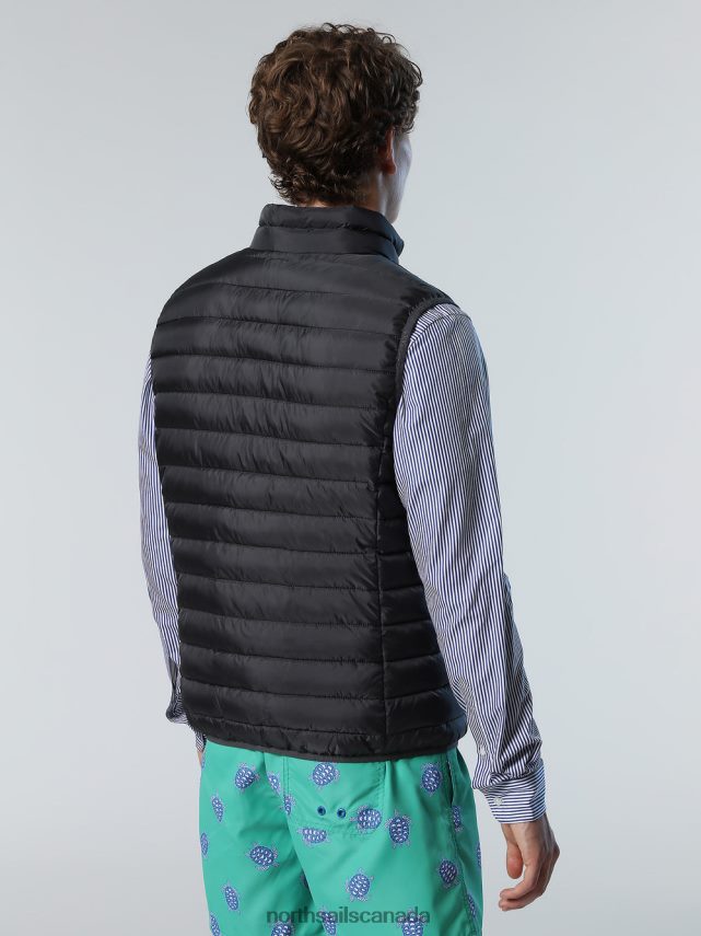 Men North Sails Asphalt CROZET VEST Clothing 0028HP49