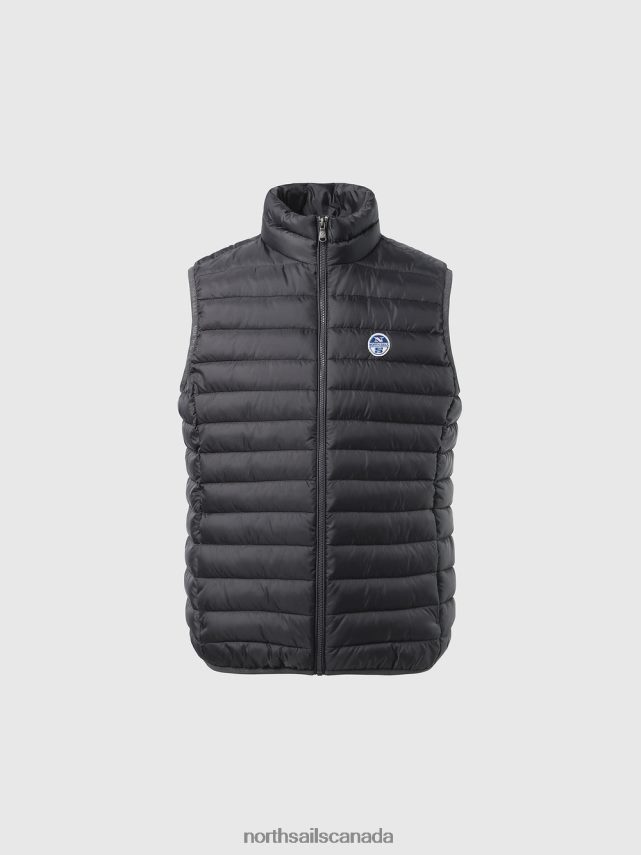 Men North Sails Asphalt CROZET VEST Clothing 0028HP49