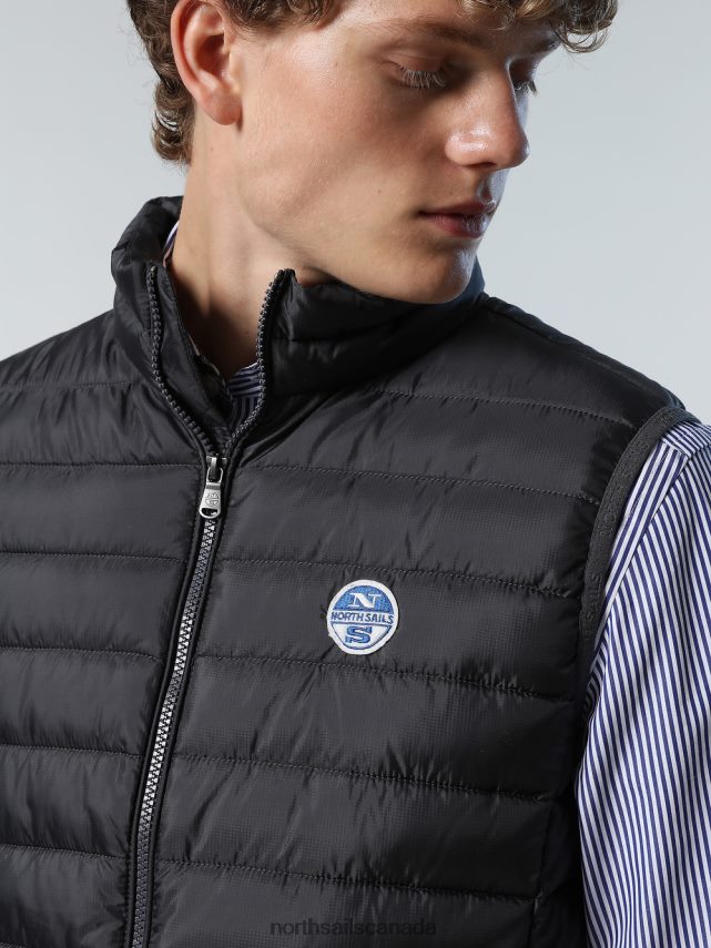 Men North Sails Asphalt CROZET VEST Clothing 0028HP49