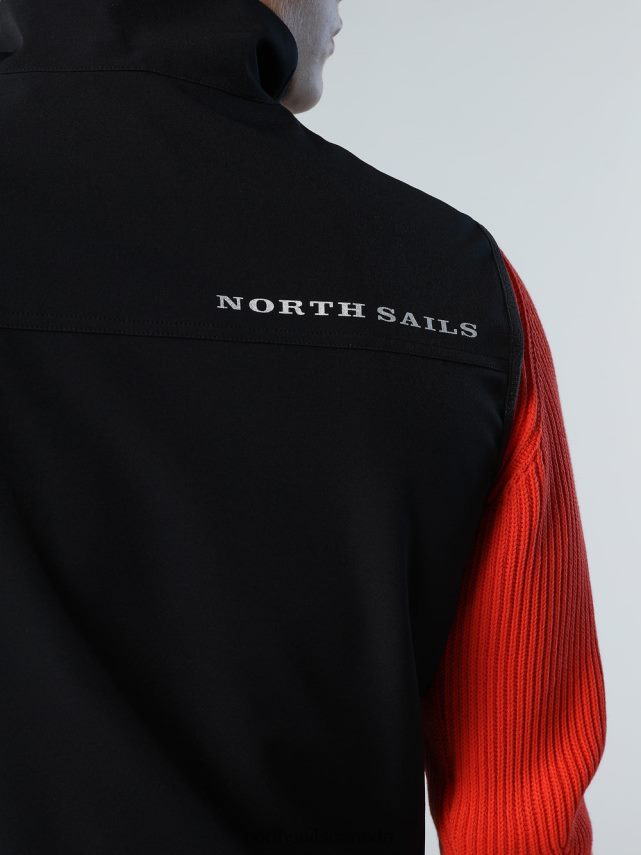 Men North Sails Black IFURU VEST Clothing 0028HP19