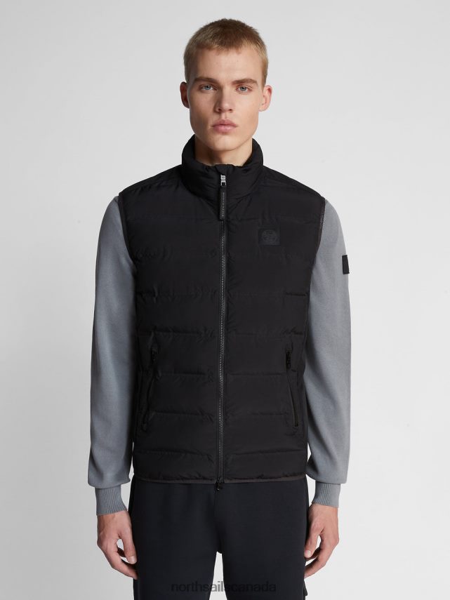 Men North Sails Black MAIAO VEST Clothing 0028HP1196