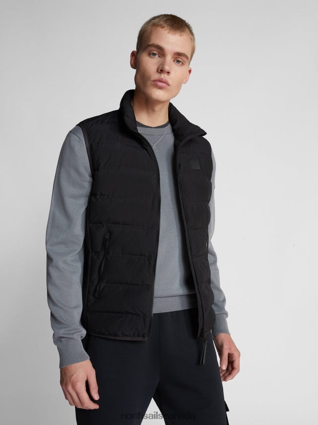 Men North Sails Black MAIAO VEST Clothing 0028HP1196