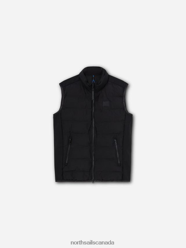 Men North Sails Black MAIAO VEST Clothing 0028HP1196