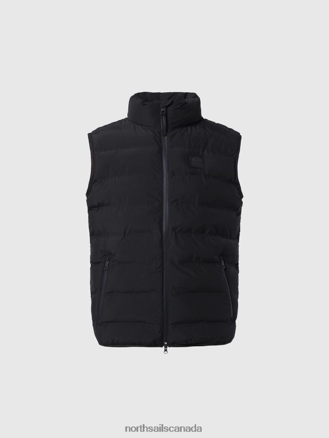 Men North Sails Black SKYEN VEST Clothing 0028HP1033