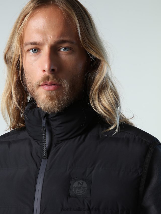 Men North Sails Black SKYEN VEST Clothing 0028HP1033
