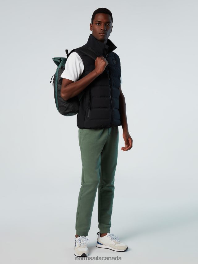 Men North Sails Black UTILITY VEST Clothing 0028HP28