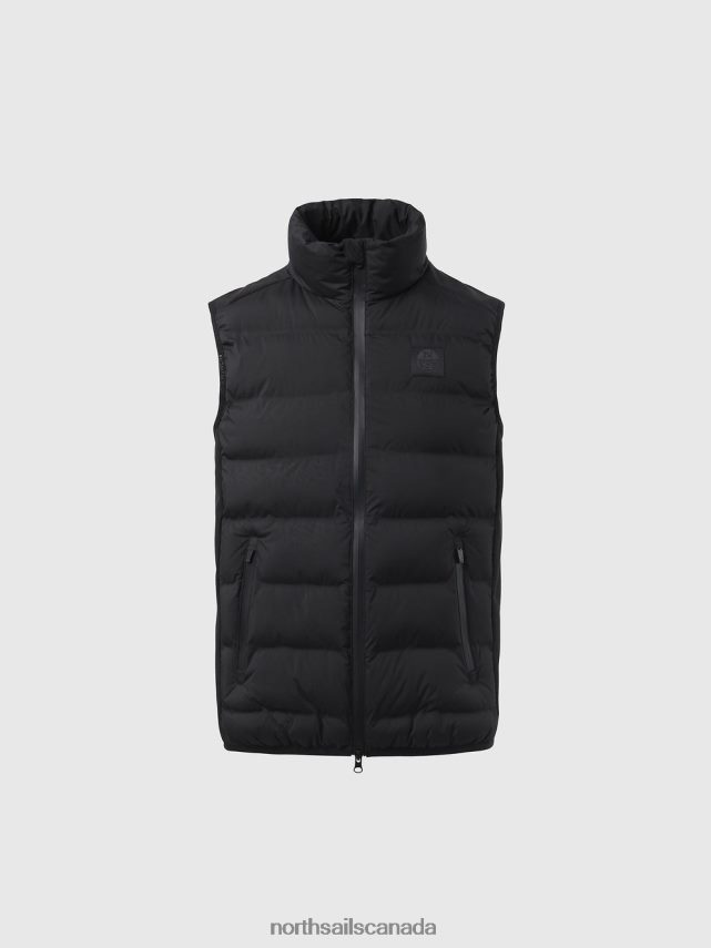 Men North Sails Black UTILITY VEST Clothing 0028HP28