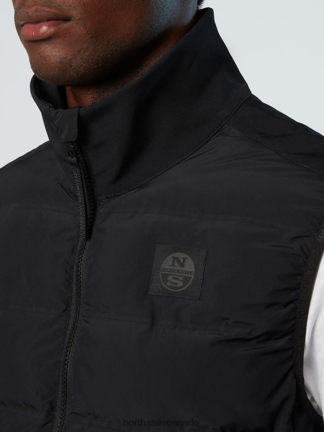 Men North Sails Black UTILITY VEST Clothing 0028HP28