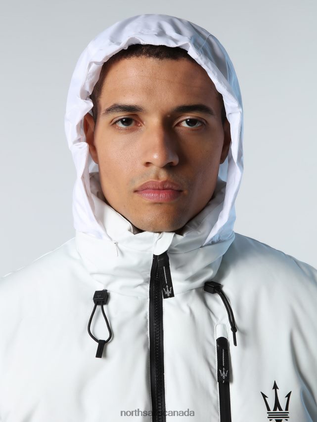 Men North Sails Blanc ATLANTIC VEST X MASERATI Clothing 0028HP716