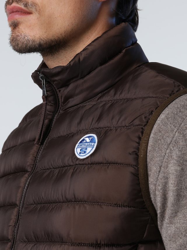 Men North Sails Cocoa SKYE VEST Clothing 0028HP870