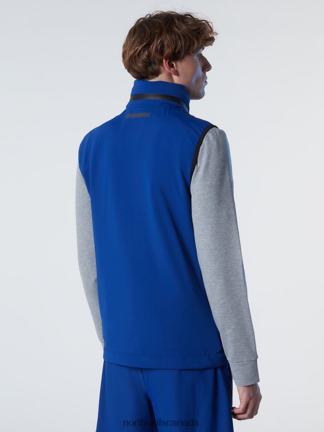 Men North Sails Electric blue LIBECCIO VEST Clothing 0028HP65