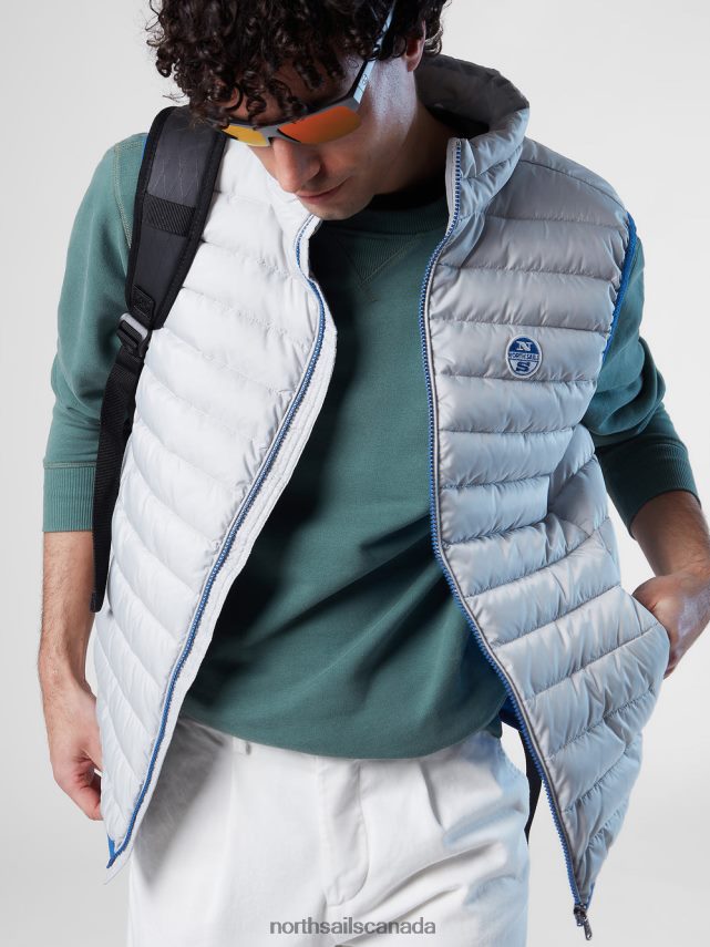 Men North Sails Grey violet CROZET VEST Clothing 0028HP48
