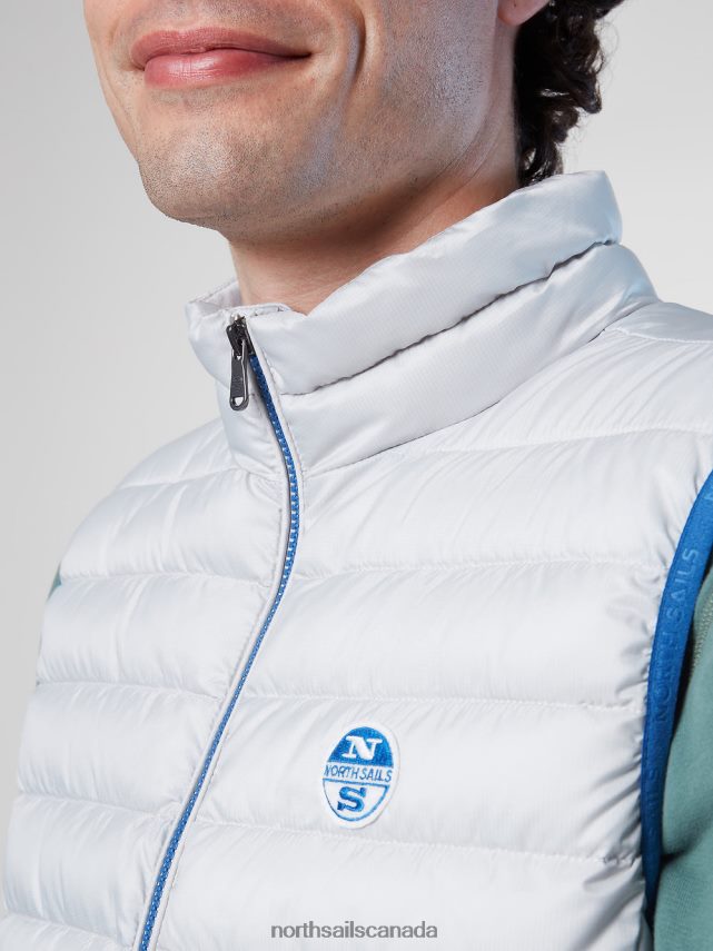 Men North Sails Grey violet CROZET VEST Clothing 0028HP48