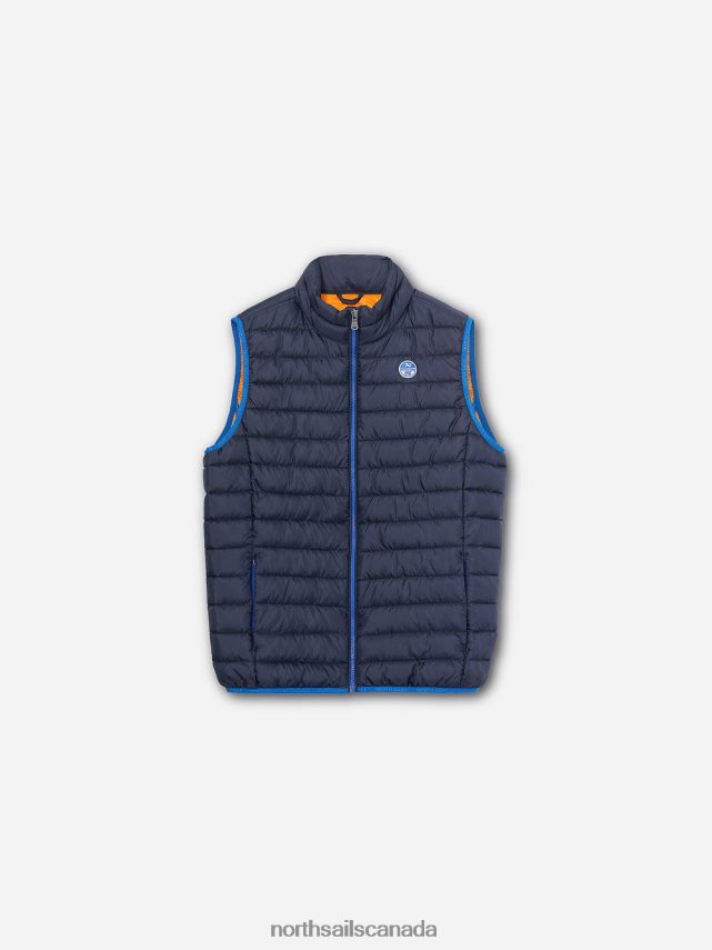 Men North Sails Navy blue CROZET VEST Clothing 0028HP1158