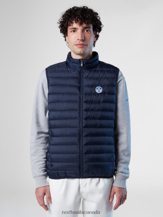 Men North Sails Navy blue CROZET VEST Clothing 0028HP46