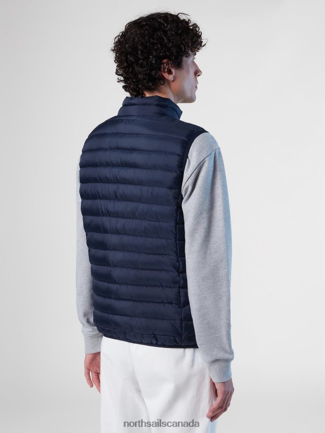 Men North Sails Navy blue CROZET VEST Clothing 0028HP46
