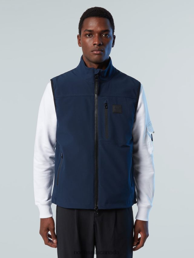Men North Sails Navy blue IFURU VEST Clothing 0028HP17