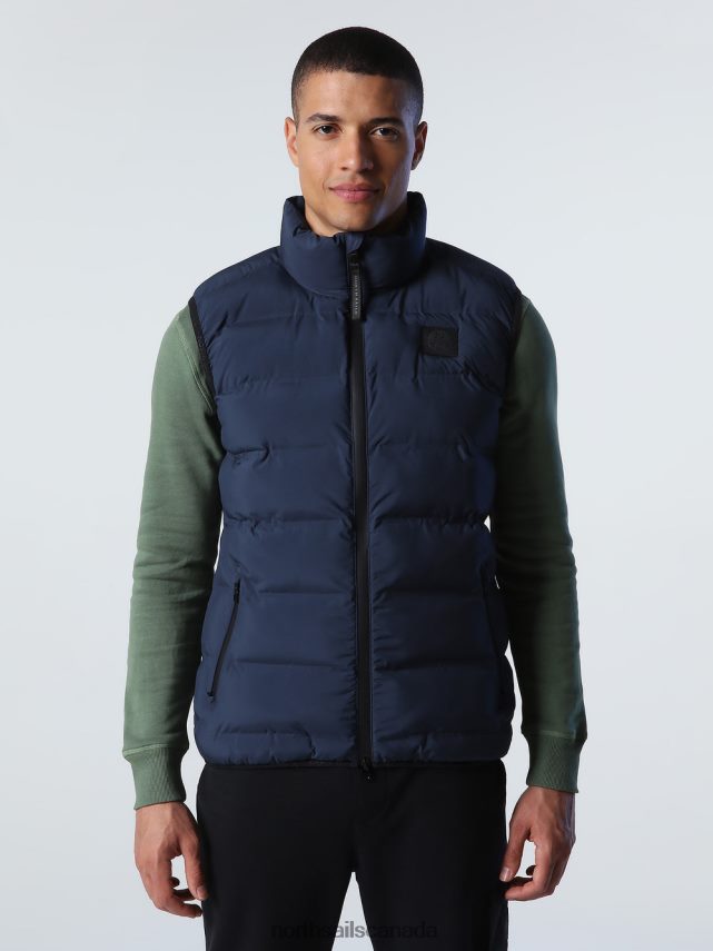 Men North Sails Navy blue SKYEN VEST Clothing 0028HP1031