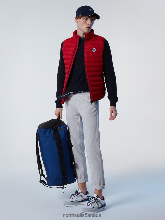 Men North Sails Red CROZET VEST Clothing 0028HP41