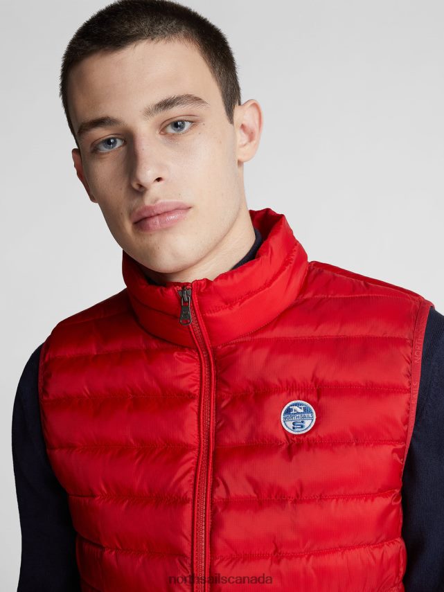 Men North Sails Red SKYE VEST Clothing 0028HP1334